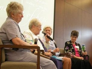 Panel of four Catholic sisters - women religious